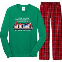 Nurse Week Nursing Student Funny Nurse Long Sleeve Pajama Set