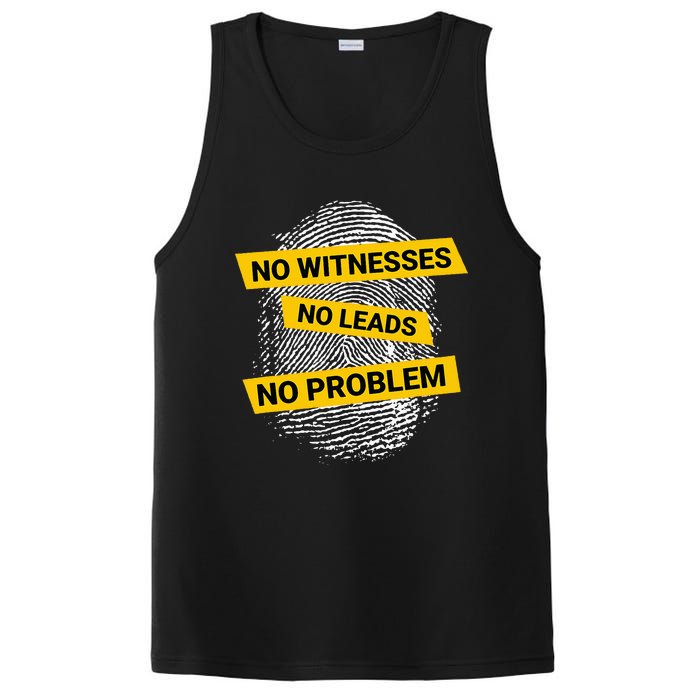 No Witnesses No Leads No Problem PosiCharge Competitor Tank