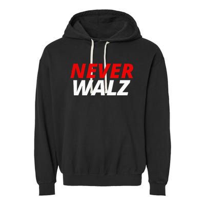 Never Walz Garment-Dyed Fleece Hoodie