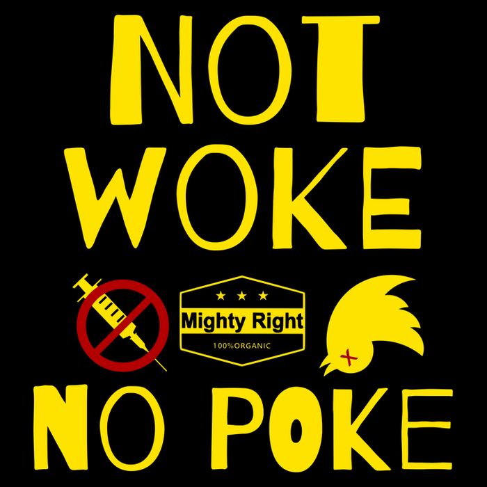 Not Woke, No Poke Flatbill Hat