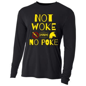 Not Woke, No Poke Cooling Performance Long Sleeve Crew