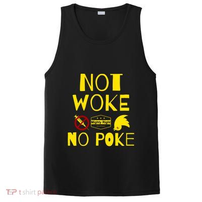 Not Woke, No Poke PosiCharge Competitor Tank