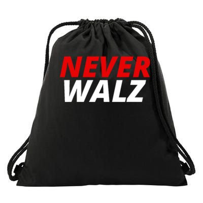 Never Walz Drawstring Bag