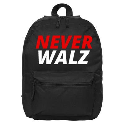 Never Walz 16 in Basic Backpack