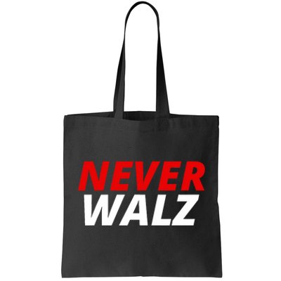 Never Walz Tote Bag