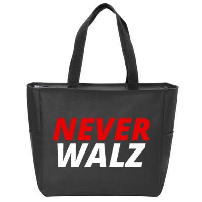 Never Walz Zip Tote Bag