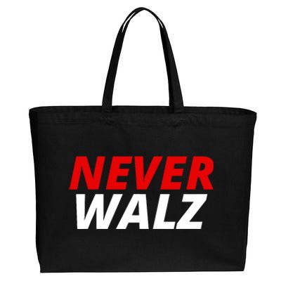 Never Walz Cotton Canvas Jumbo Tote