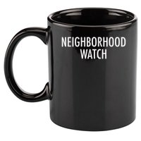 Neighborhood Watch 11oz C Handle Ceramic Mug