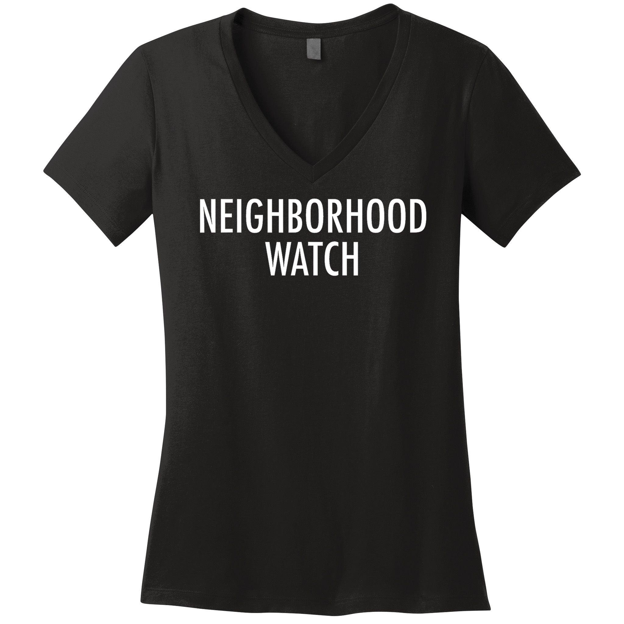 Neighborhood Watch Women's V-Neck T-Shirt