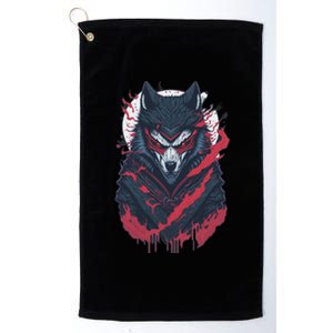 Ninja Wolf Platinum Collection Golf Towel