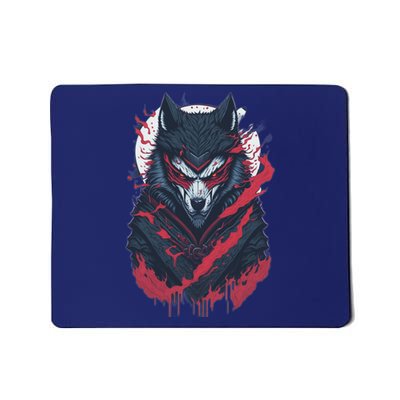 Ninja Wolf Mousepad