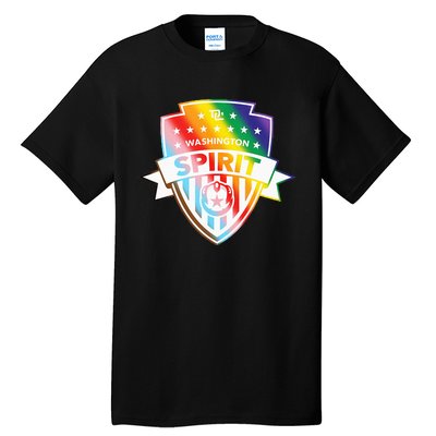 Nwsl Washington Spirit Pride Crest Tall T-Shirt