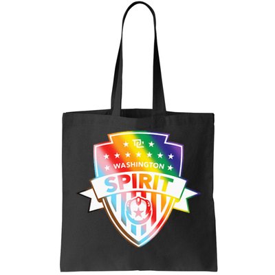 Nwsl Washington Spirit Pride Crest Tote Bag