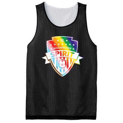 Nwsl Washington Spirit Pride Crest Mesh Reversible Basketball Jersey Tank