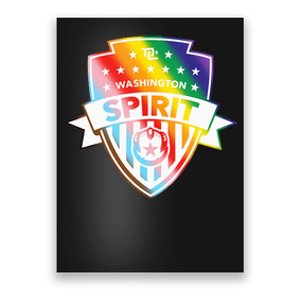 Nwsl Washington Spirit Pride Crest Poster