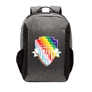 Nwsl Washington Spirit Pride Crest Vector Backpack