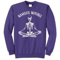 Namaste Witches Skeleton Halloween Yoga Sweatshirt