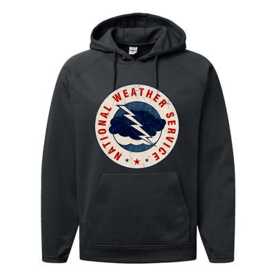 National Weather Service NWS Performance Fleece Hoodie