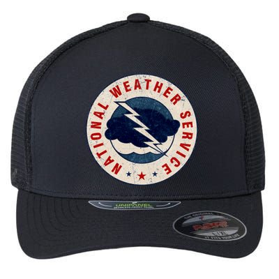 National Weather Service NWS Flexfit Unipanel Trucker Cap