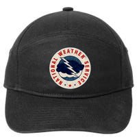 National Weather Service NWS 7-Panel Snapback Hat