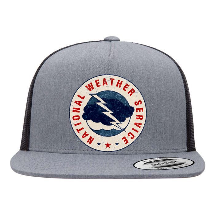 National Weather Service NWS Flat Bill Trucker Hat