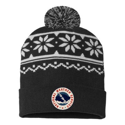 National Weather Service NWS USA-Made Snowflake Beanie