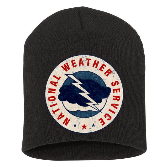 National Weather Service NWS Short Acrylic Beanie