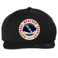 National Weather Service NWS Wool Snapback Cap