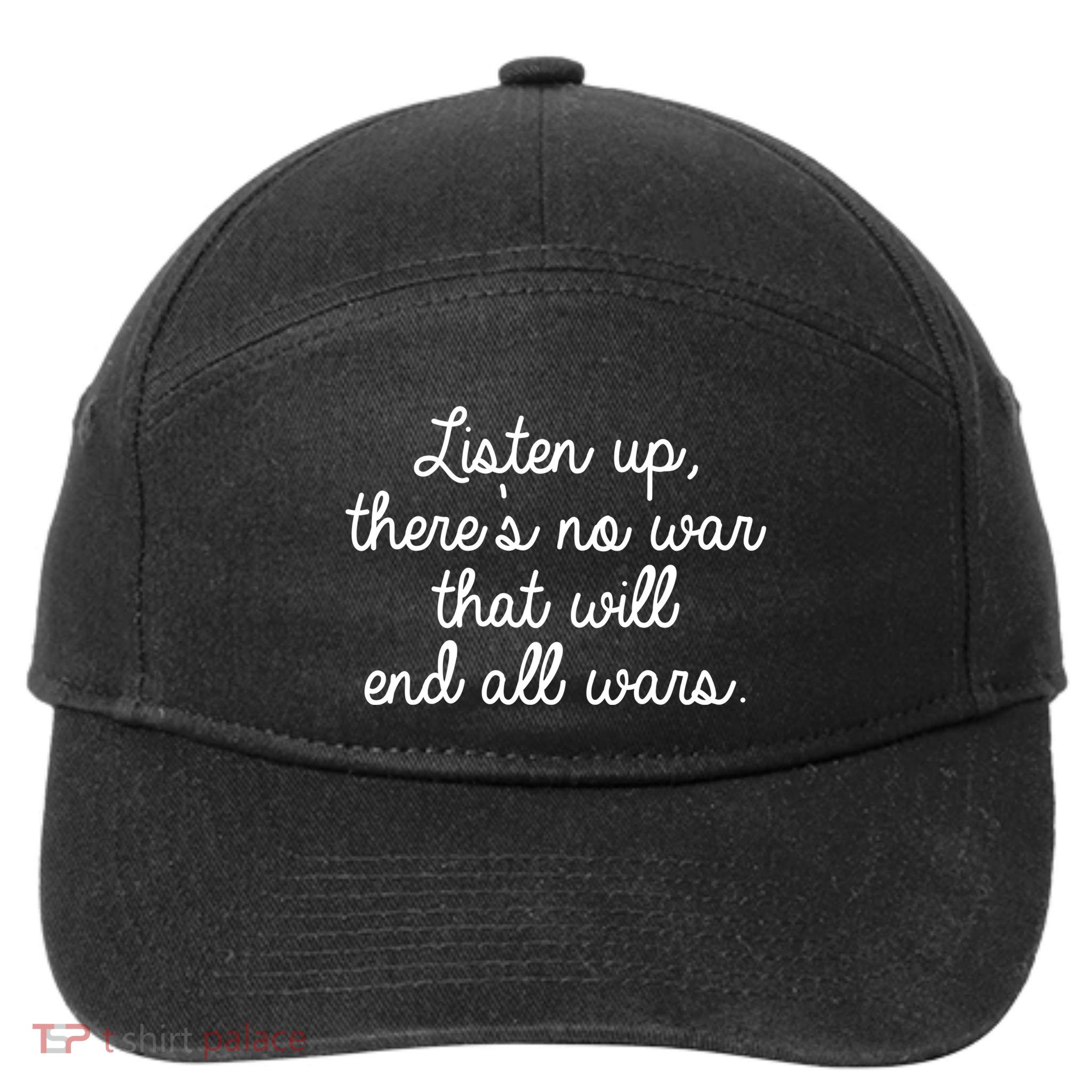 No War That Will End All Wars Quote 7-Panel Snapback Hat