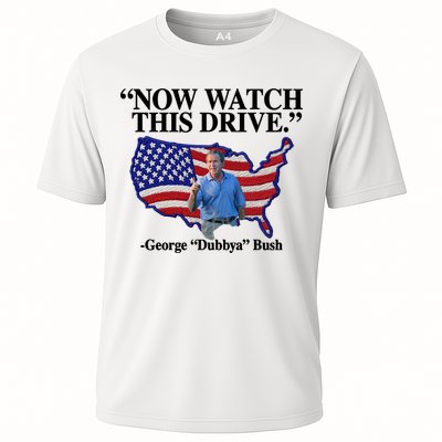 Now Watch This Drive George Dubbya Bush Performance Shirt