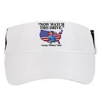 Now Watch This Drive George Dubbya Bush Adult Drive Performance Visor