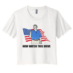 Now Watch This Drive Women's Crop Top Tee