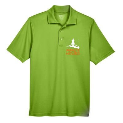 Namaste Witches Tee Cute Yoga Meditation Lover Pie Day Gift Men's Origin Performance Pique Polo