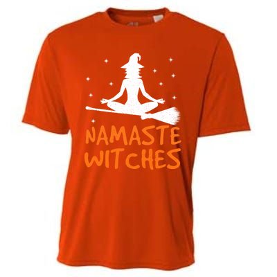 Namaste Witches Tee Cute Yoga Meditation Lover Pie Day Gift Cooling Performance Crew T-Shirt