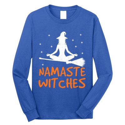 Namaste Witches Tee Cute Yoga Meditation Lover Pie Day Gift Long Sleeve Shirt