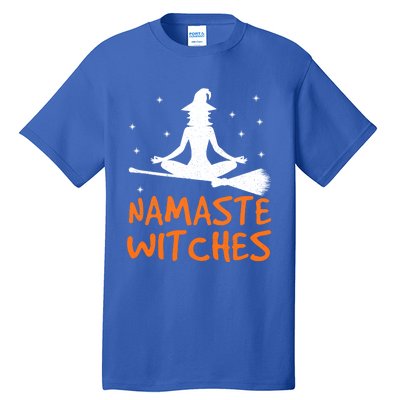 Namaste Witches Tee Cute Yoga Meditation Lover Pie Day Gift Tall T-Shirt