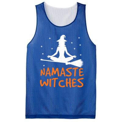 Namaste Witches Tee Cute Yoga Meditation Lover Pie Day Gift Mesh Reversible Basketball Jersey Tank