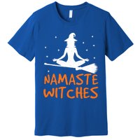 Namaste Witches Tee Cute Yoga Meditation Lover Pie Day Gift Premium T-Shirt