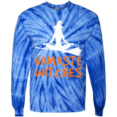 Namaste Witches Tee Cute Yoga Meditation Lover Pie Day Gift Tie-Dye Long Sleeve Shirt