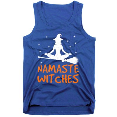 Namaste Witches Tee Cute Yoga Meditation Lover Pie Day Gift Tank Top