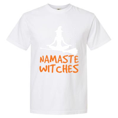 Namaste Witches Tee Cute Yoga Meditation Lover Pie Day Gift Garment-Dyed Heavyweight T-Shirt