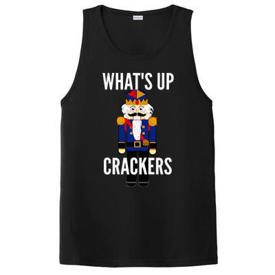 Nutcracker  WhatS Up Crackers Christmas Holiday PosiCharge Competitor Tank