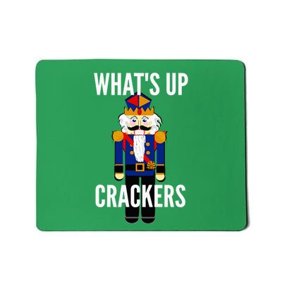 Nutcracker  WhatS Up Crackers Christmas Holiday Mousepad