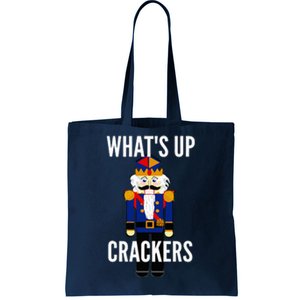 Nutcracker  WhatS Up Crackers Christmas Holiday Tote Bag