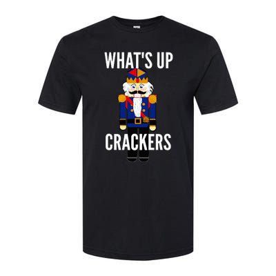 Nutcracker  WhatS Up Crackers Christmas Holiday Softstyle® CVC T-Shirt