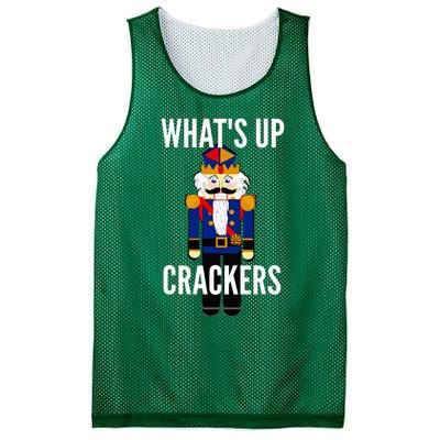 Nutcracker  WhatS Up Crackers Christmas Holiday Mesh Reversible Basketball Jersey Tank