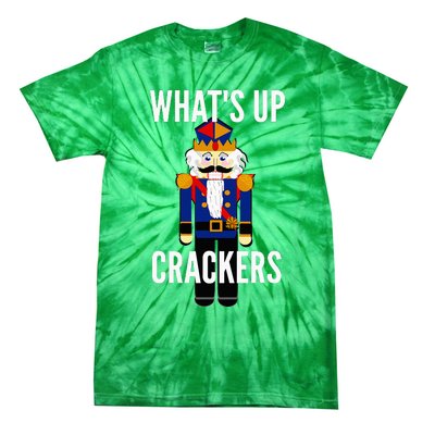 Nutcracker  WhatS Up Crackers Christmas Holiday Tie-Dye T-Shirt