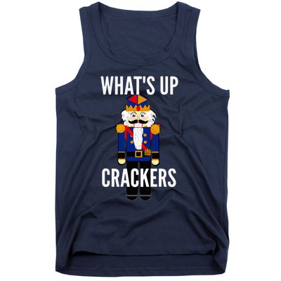 Nutcracker  WhatS Up Crackers Christmas Holiday Tank Top