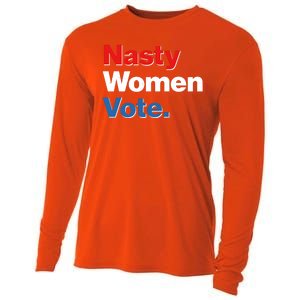 Nasty Women Vote Cooling Performance Long Sleeve Crew