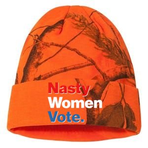 Nasty Women Vote Kati Licensed 12" Camo Beanie